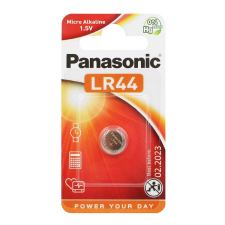 Panasonic gombelem (LR44L/1BP, 1.5V, alkáli) 1db / csomag (LR44L-1BP-PAN / LR44EL61B) (LR44L-1BP-PAN / LR44EL61B) gombelem