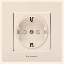 Panasonic Karre Plus dugalj gyermekvédős bézs(keret nélkül) csv villanyszerelés