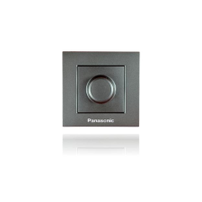 Panasonic Karre Plus RL fényerőszabályzó kapcsoló 60-600W fekete keret nélkül világítási kellék