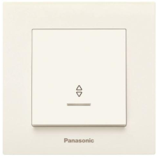 Panasonic Karre Plus váltókapcsoló 106 jelzőfényes bézs villanyszerelés