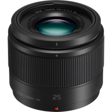 Panasonic Lumix G 25mm f/1.7 II ASPH Objektív - Fekete objektív