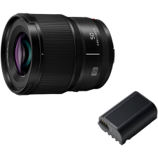 Panasonic Lumix S 50mm f/1,8 + Battery 7,2V / 2200mAh objektív