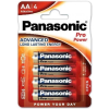  PANASONIC PRO POWER AA 4db CERUZA ELEM