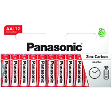Panasonic Red Zinc AA ceruza 1.5V cink-carbon tartós elem 12db (R6R/12Hh) ceruzaelem