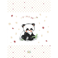 Panda Babastar puha 2 ékes pelenkázó lap 50*70 cm - bézs panda pelenkázó matrac