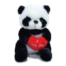 Panda szívecskével "I love you" felirattal 17 cm plüssfigura