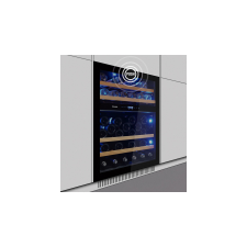  Pando PVMBP 60-45CRL borhűtő - pult alá építhető, fekete, balos borhűtőgép