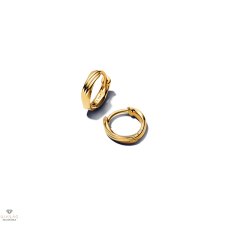 Pandora 14K aranyozott Csavart Huggie fülbevaló - 263871C00 fülbevaló