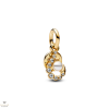 Pandora 14K aranyozott napfelkelte medál függő charm - 763891C01