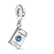 Pandora 792680C01 Kinyitható útlevél függő charm (Ag 925/1000, 2,9 g) medál