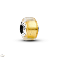 Pandora arany mini muránói üveg charm - 793353C00 egyéb ékszer
