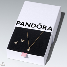 Pandora aranyló pillangó szett - Pandora Ünnepi szett 4 ékszer szett