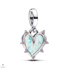 Pandora barátság opálfényű dupla függő charm - 793434C01 medál