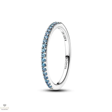 Pandora Csillogó kék fél örökkévalóság gyűrű 50-es méret - 192999C03-50 gyűrű