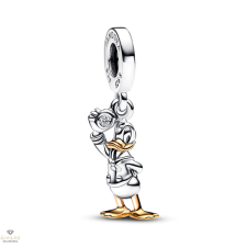 Pandora Disney 100. évfordulós Donald kacsa függő charm 0.009 karátos szintetikus gyémánttal - 792683C01 egyéb ékszer