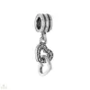 Pandora Egymásba kapcsolt szívek függő charm - 791242CZ