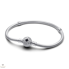 Pandora Északi Sarkcsillag kapcsos kígyólánc karkötő 18 cm - 593584C01-18 karkötő