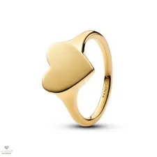 Pandora gravírozható szív gyűrű 56-os méret - 163988C00-56 gyűrű