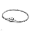 Pandora Gravírozható Szív kígyólánc karkötő 21 cm - 594236C00-21