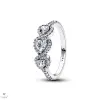 Pandora Hármas szív alakú gyűrű 52-es méret - 194413C01-52