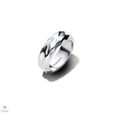 Pandora hullámos széles karikagyűrű 52-es méret - 193886C00-52 gyűrű