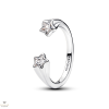 Pandora Hullócsillag nyitott gyűrű 50-es méret - 193582C01-50