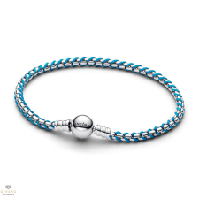 Pandora kék zsinór kígyólánc karkötő 18 cm - 593816C01-18 karkötő