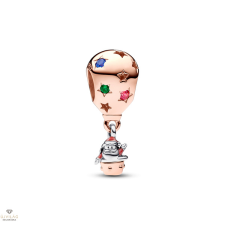 Pandora kéttónusú Mikulás hőlégballonban charm - 782976C01 egyéb ékszer