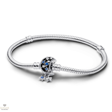 Pandora kígyólánc karkötő holdcsattal, csillagokkal 20 cm-es - 592819C01-20 karkötő