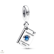 Pandora kinyitható útlevél függő charm - 792680C01 egyéb ékszer