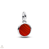 Pandora Me piros muranói üveg gravírozható mini medál charm - 793389C01