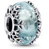 Pandora Moments 792377C00 Kék téli hópehely muránói üveg charm (Ag925/1000, 3,6 g)