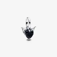 Pandora Moments 793626C01 Szárnyas szív mini charm (Ag925/1000, 0,9 g) medál