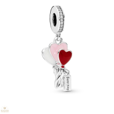 Pandora Moments Szív lufi függő charm - 798076CZ medál