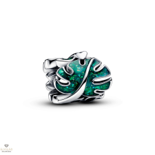 Pandora Monstera pálmalevelek charm - 793332C01 egyéb ékszer