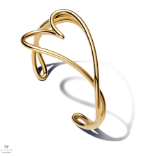 Pandora organikus formájú szív karperec 19 cm - 563808C00-3 karkötő