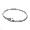 Pandora Pavé-zárós rókafarok láncú karkötő 23 cm - 594462C01-23