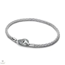 Pandora Pavé-zárós rókafarok láncú karkötő 23 cm - 594462C01-23 karkötő