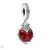 Pandora piros katicabogár charm - 792571C01