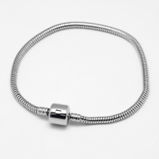 Pandora stílusú alap karkötő, rozsdamentes acél - 20 cm karkötő