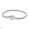 Pandora szegecselt kígyólánc karkötő 20 cm - 592453C00-20