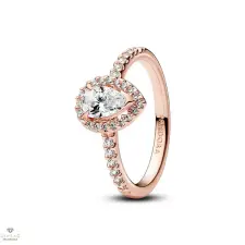 Pandora szikrázó csepp gyűrű 50-es méret - 182835C01-50 gyűrű