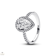 Pandora szikrázó csepp gyűrű 50-es méret - 193012C01-50 gyűrű