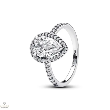 Pandora szikrázó csepp gyűrű 52-es méret - 193012C01-52 gyűrű