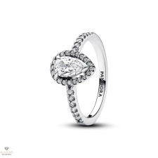 Pandora szikrázó csepp gyűrű 58-as méret - 192835C01-58 gyűrű