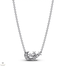 Pandora szikrázó félhold és csillagok nyaklánc 45 cm-es - 392991C01-45 nyaklánc
