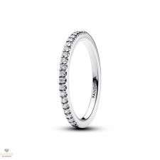 Pandora szikrázó karika gyűrű 50-es méret - 192999C01-50 gyűrű