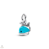 Pandora türkizszínű bálna függő charm - 793822C01