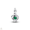 Pandora zöld örökkévalóság köre függő charm - 793125C05