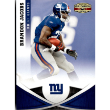 Panini 2011 Panini Gridiron Gear #77 Brandon Jacobs gyűjthető kártya